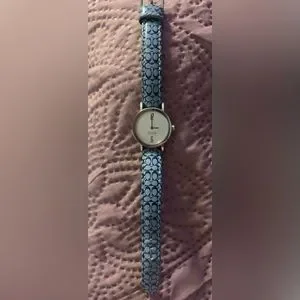 Coach | Accessories | Womens Coach Watch 27 With Blue Coach 